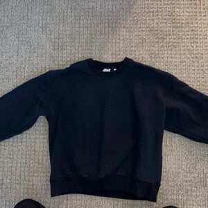 Aritzia Women's NAVY Crewneck Sweater